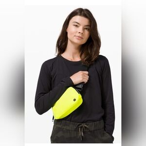 Lululemon "Everywhere Belt Bag" in Highlight Yellow